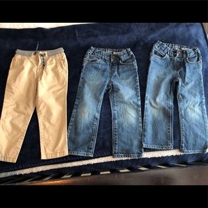 Boys 3T shirt and pants lot